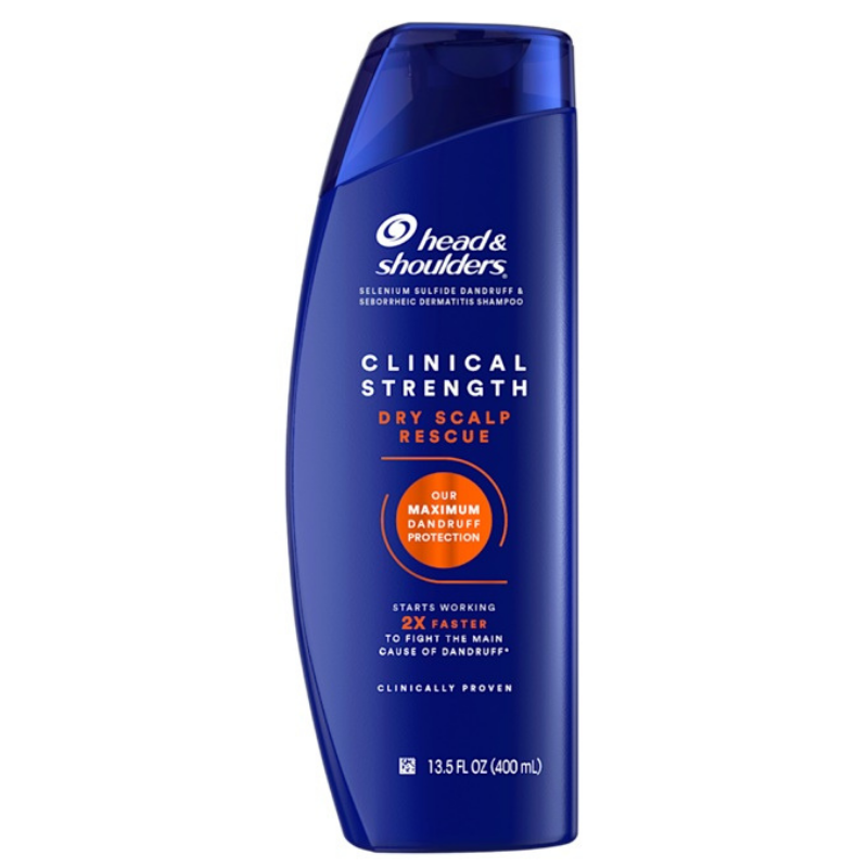 Head & shoulders clinical strength dry scalp reduce shampoo with maximum dandruff protection