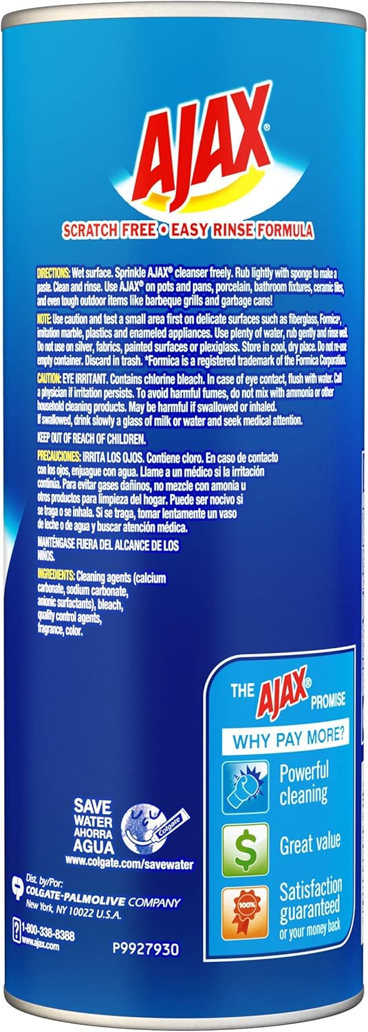 Ajax 5361 Solid Powder All Purpose Cleaner, Floral, 21 Oz