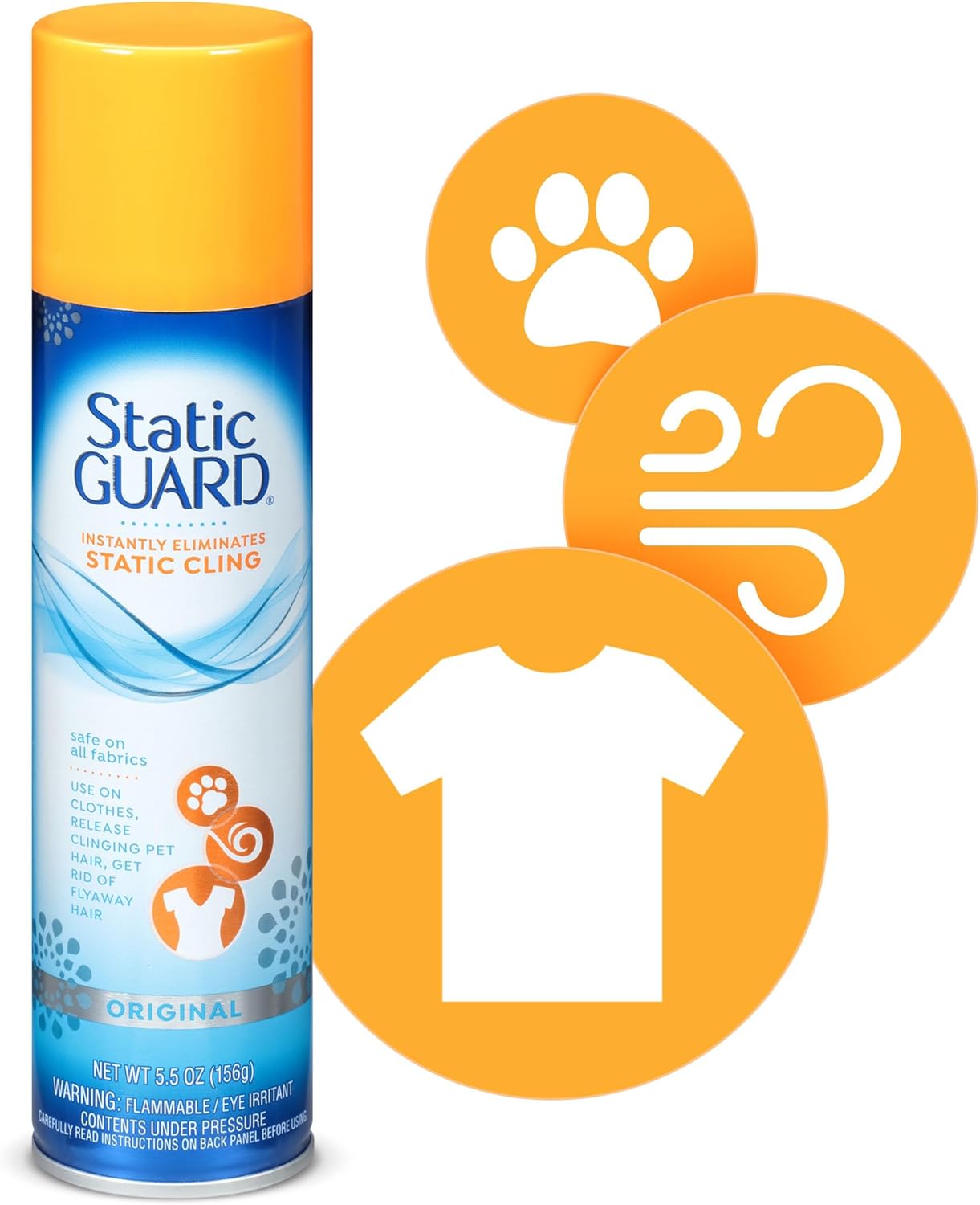 Static Guard Static Cling Spray - 5.5Oz