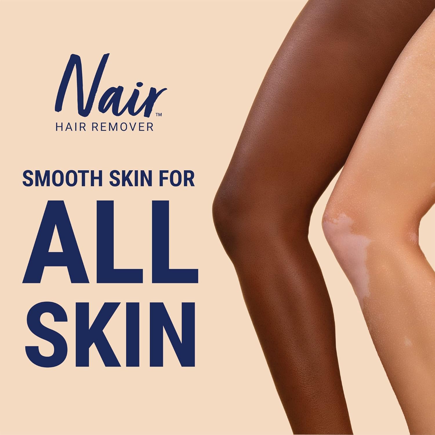 Nair Moisturizing Face Cream for Upper Lip Chin And Face Hair Removal, 2 Ounce