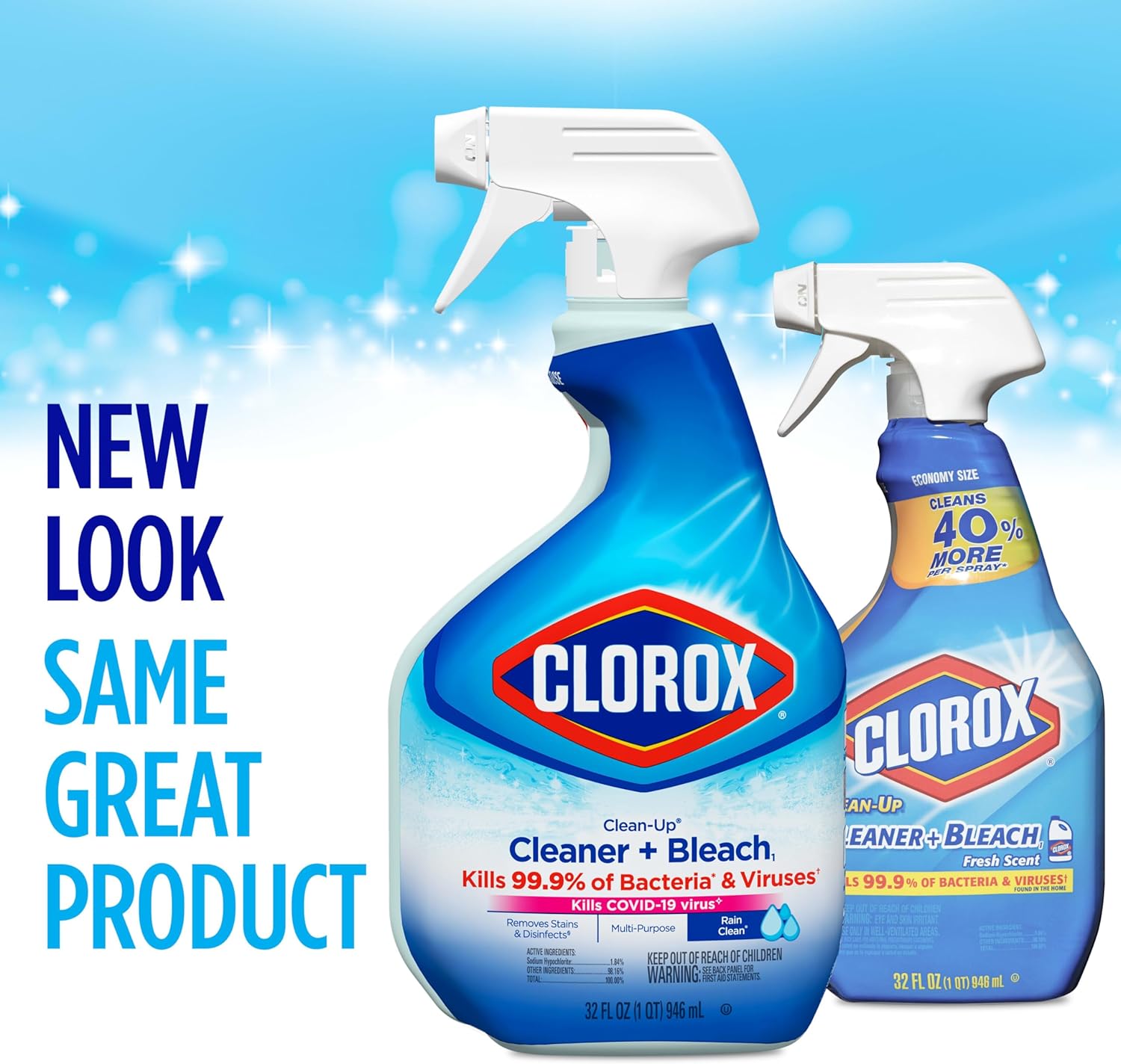 Clorox Clean Up Spray Fresh Scent, 32 Ounce