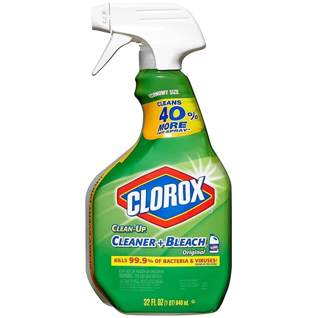 Clorox Clean-Up Cleaner with Bleach Spray, 32 Fluid Ounces