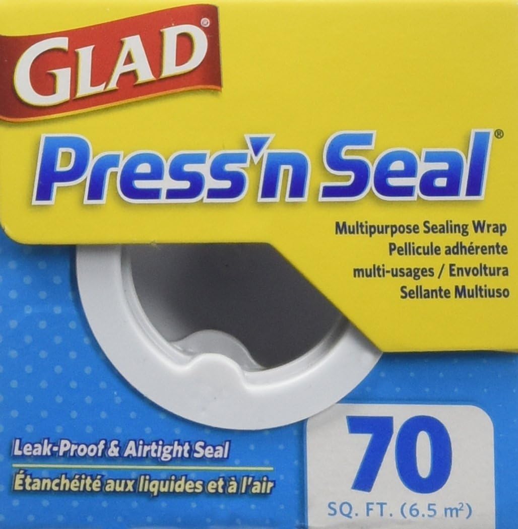 GLAD Press'n Seal Multi Purpose Sealing Wrap 70-Foot Roll (21.6 x 30cm)