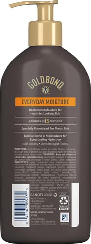 Gold Bond Men's Everyday Essentials Lotion, 14.5 Ounce