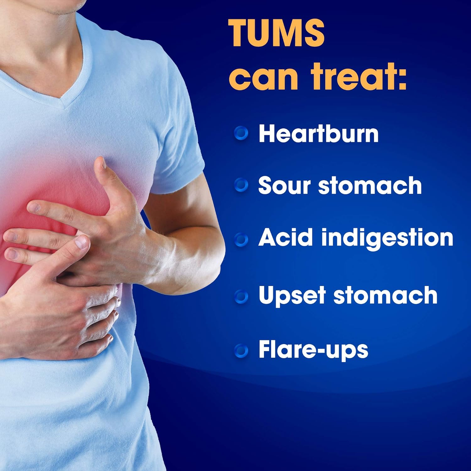 Tums Extra Strength Assorted Berries Antacid 12pk