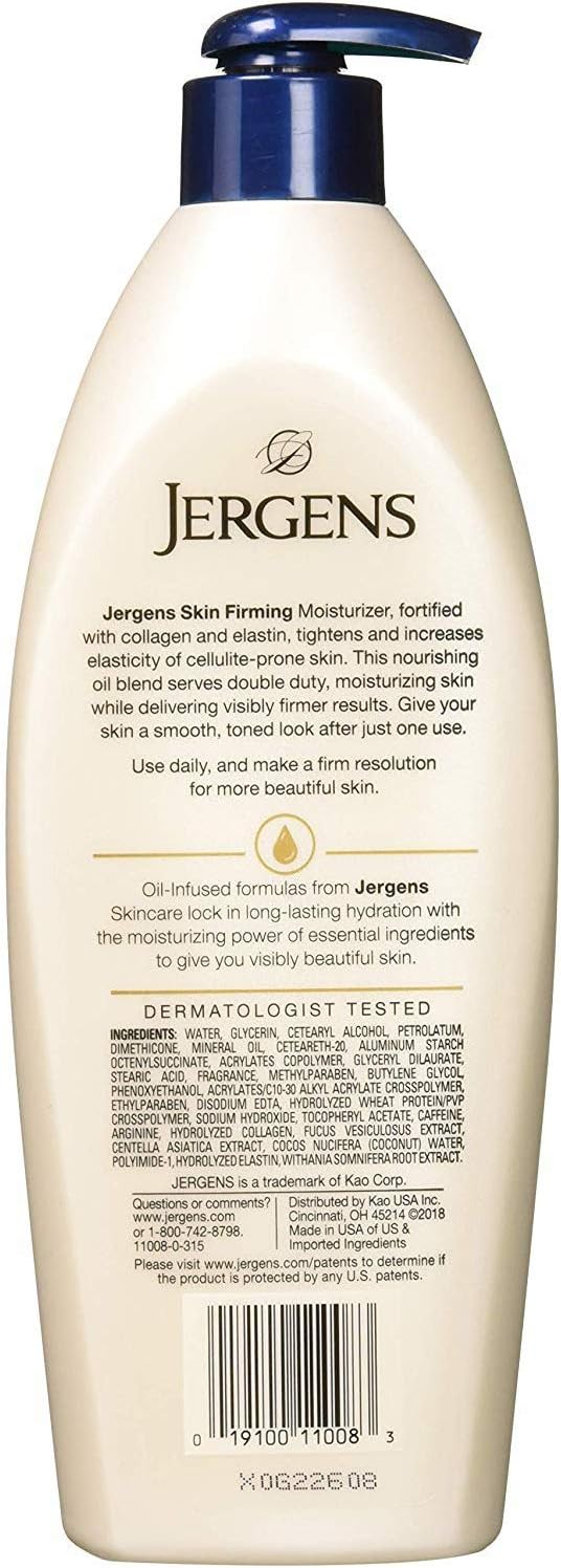 Jergens Skin Firming Daily Toning Moisturizer 16.8 Fl Oz (496 Ml) [Misc.]