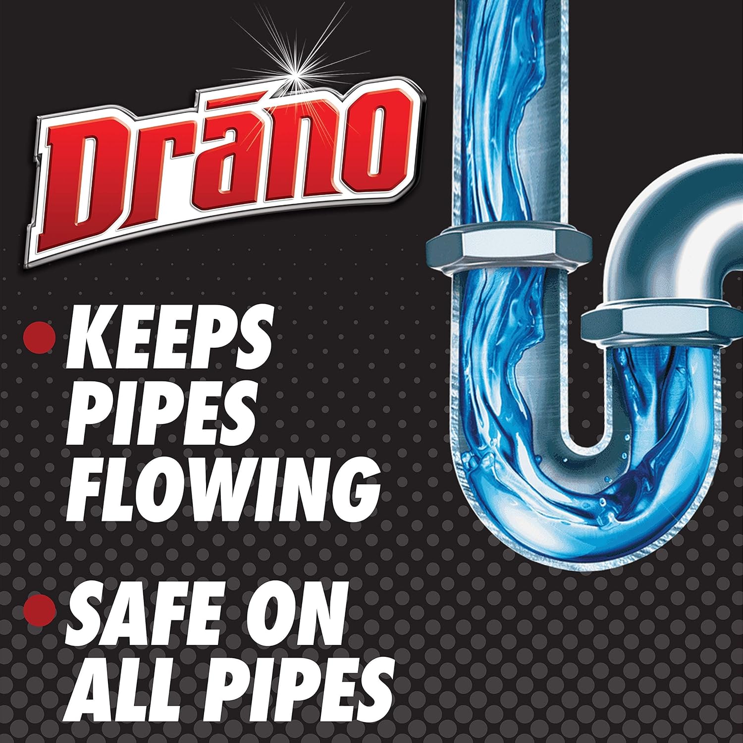 Drano Liquid Clog Remover Drain Cleaner, 32 oz