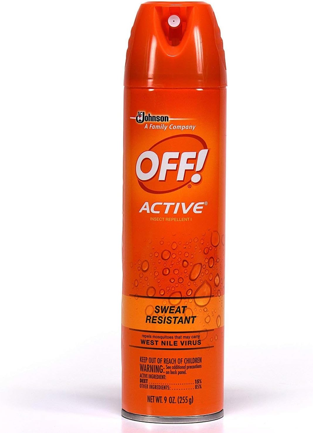 Off! 22937 Active Aerosol Insect Repellent, 9oz