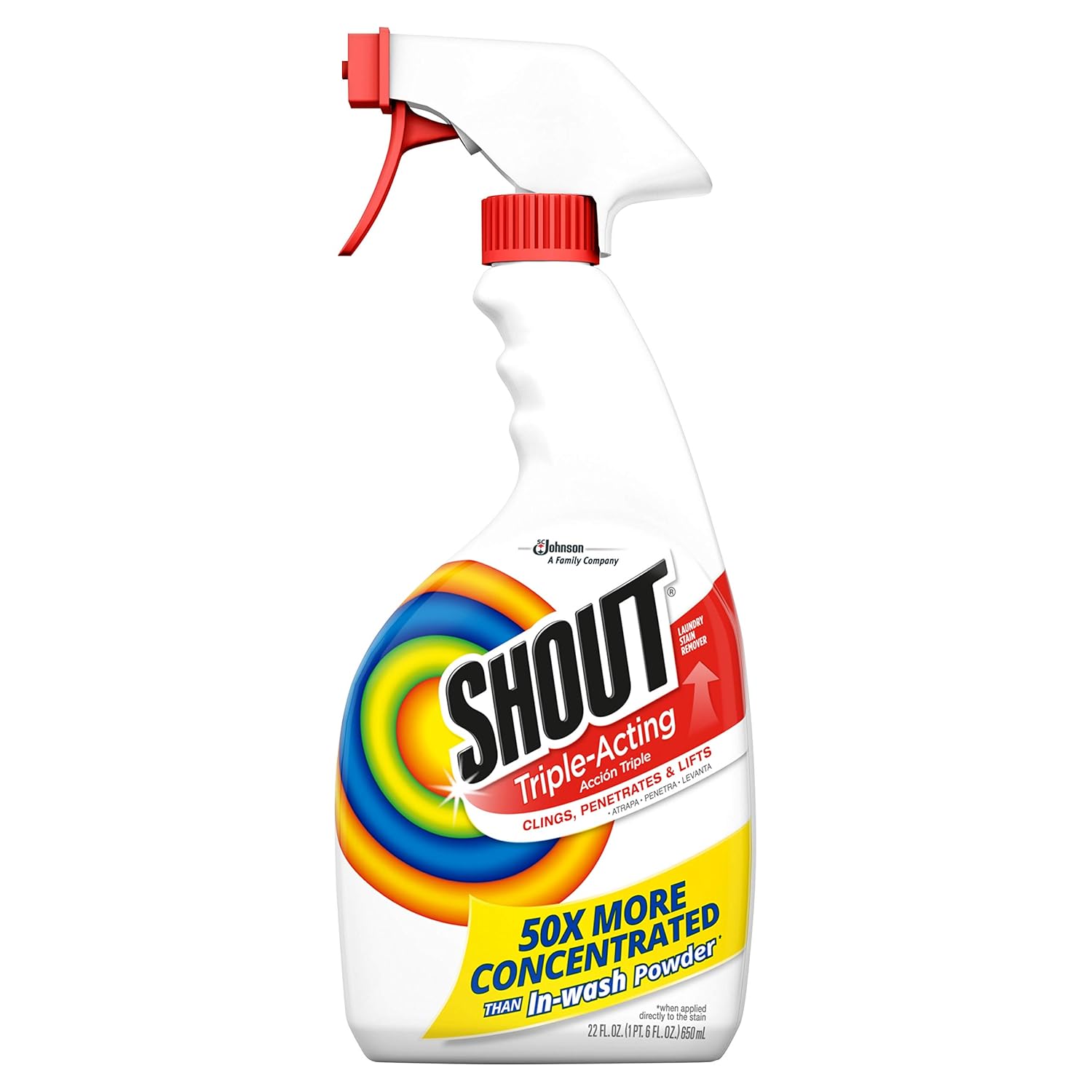 Shout Laundry Stain Remover Trigger Spray - 22 oz