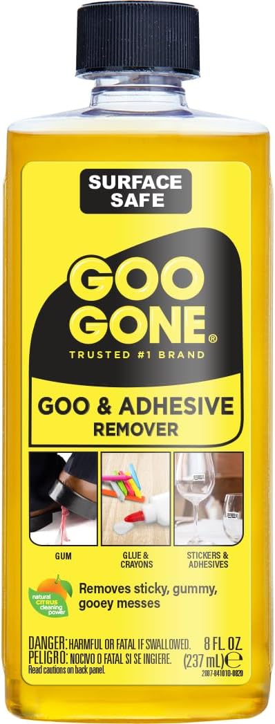 Goo Gone Mac-GG12 Original Surface Safe Liquid Remover, Yellow