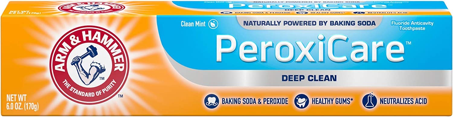 Peroxicare Deep Clean Toothpaste, 6 oz (Packaging May Vary)