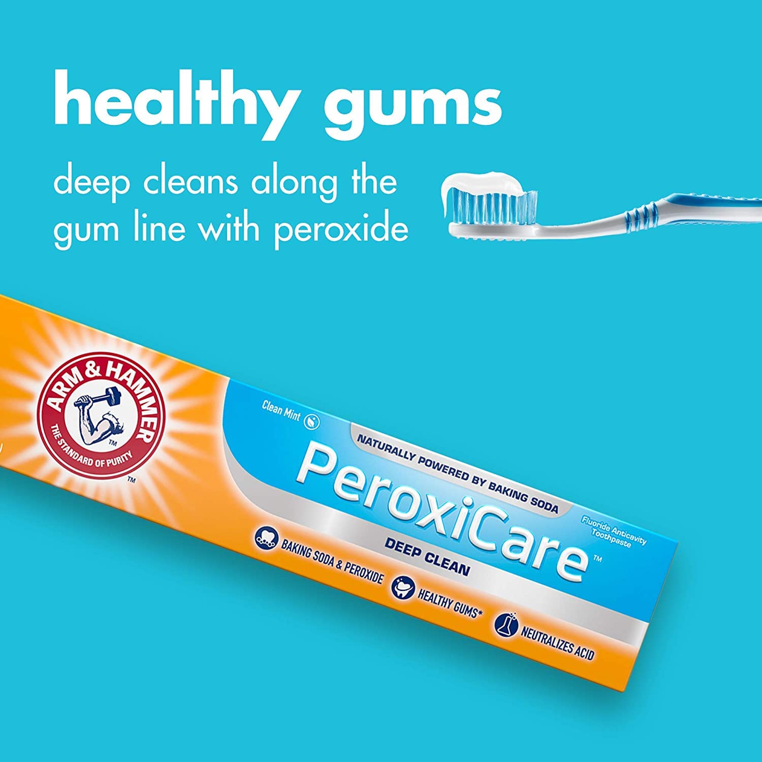 Peroxicare Deep Clean Toothpaste, 6 oz (Packaging May Vary)