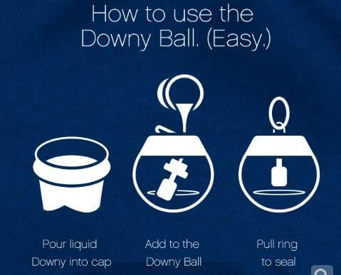 DOWNY Automatic Dispenser Ball, Bronze, blue, A