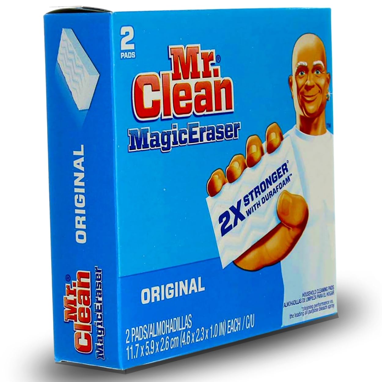 Mr. Clean 43515 Original Erase and Renew Magic Eraser, Pack of 2