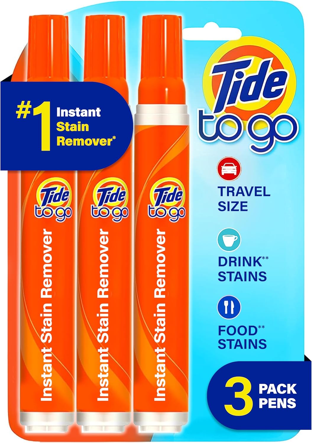 Tide to Go Stain Pens 3 Count