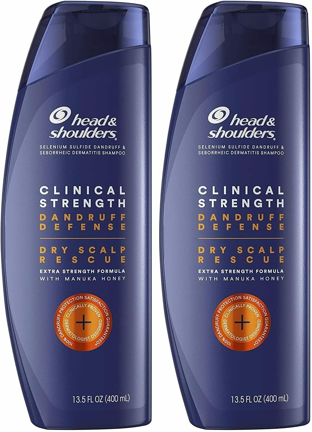 Clinical Strength Dandruff Defence Shampoo - Dry Scalp Rescue - Twin Pack