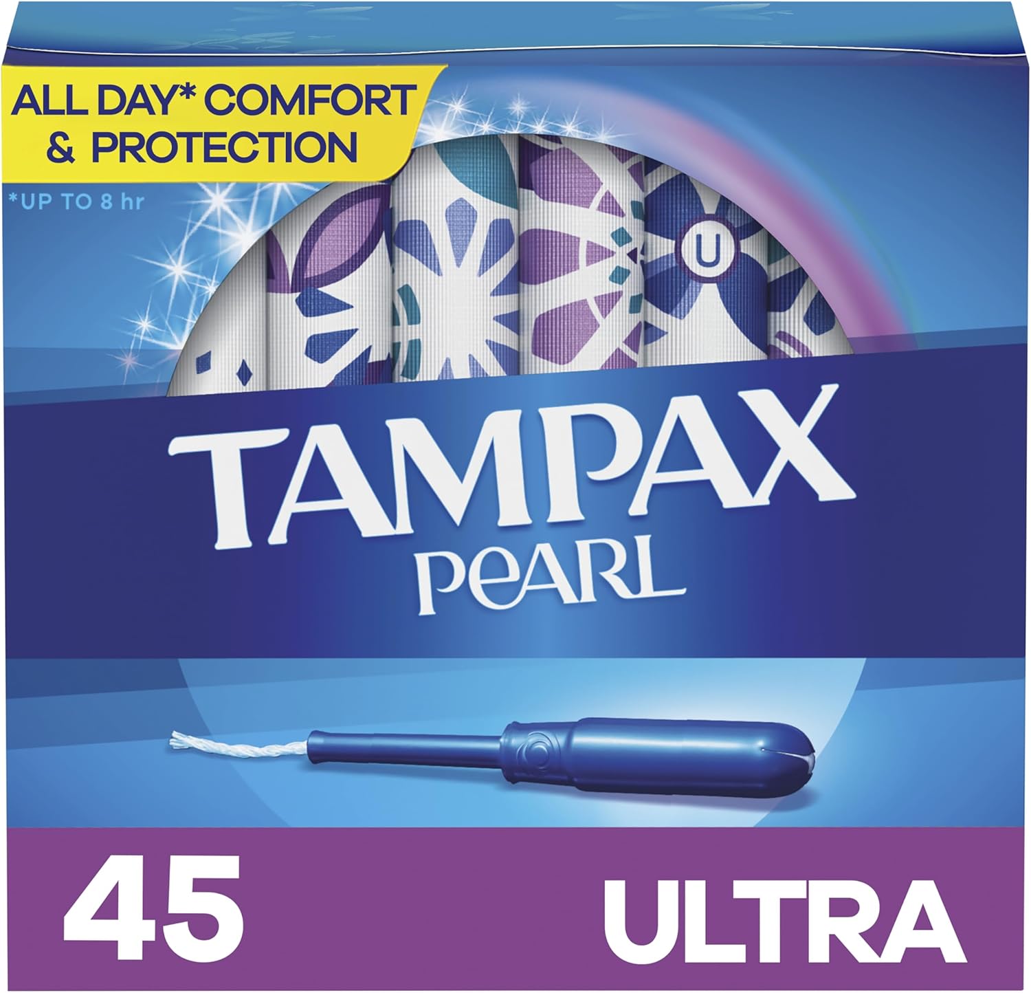 Tampax Pearl Tampons mit Kunststoff-Applikator