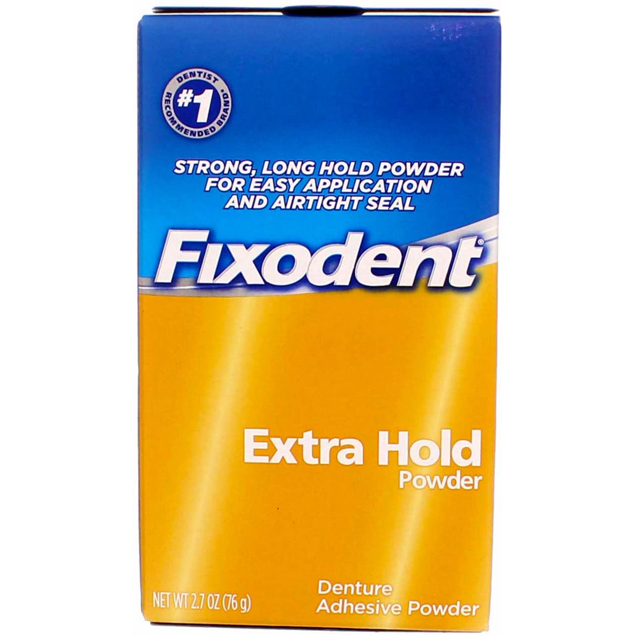 Fixodent Extra Hold, Denture Adhesive Powder - 2.7 oz (76 g) by Fixodent