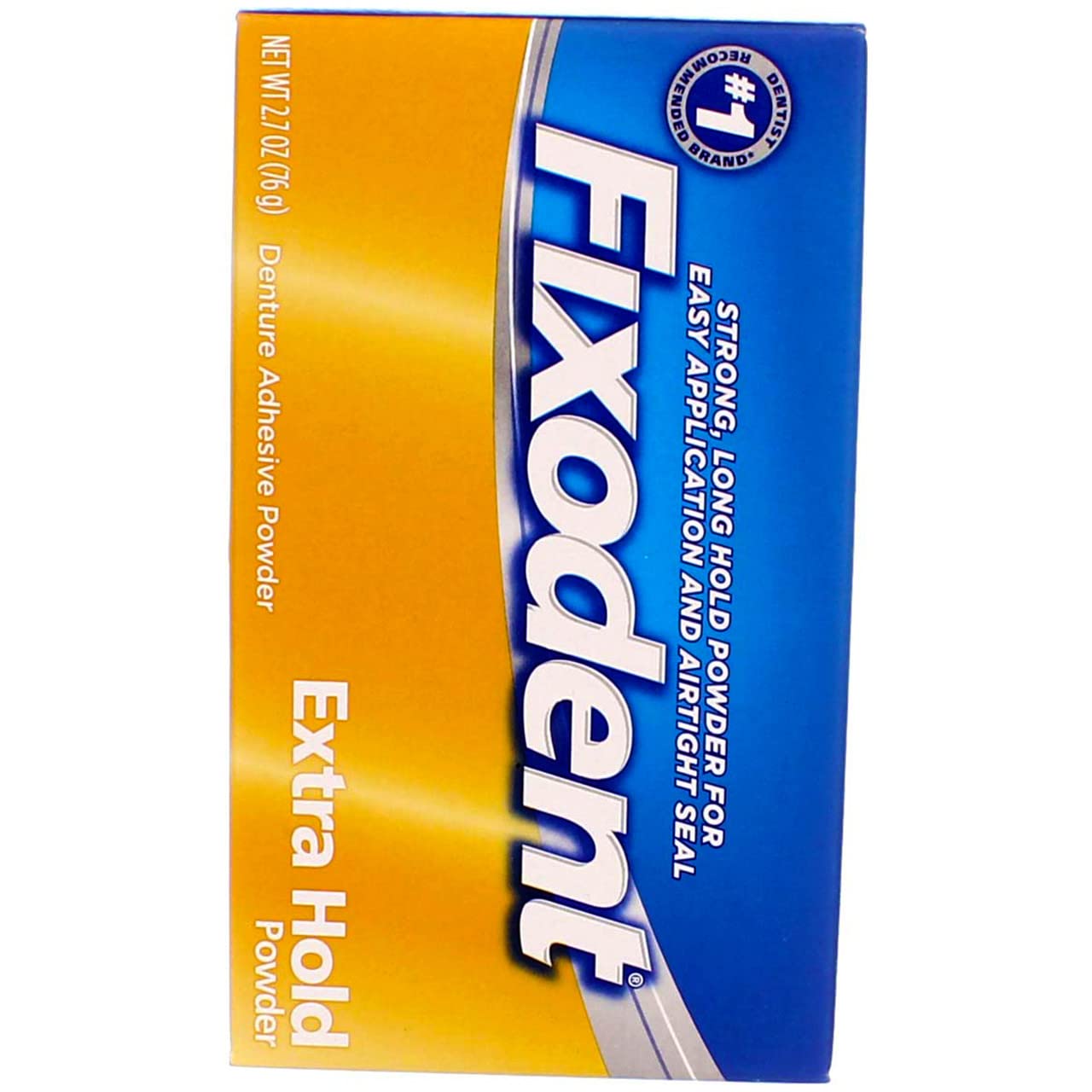 Fixodent Extra Hold, Denture Adhesive Powder - 2.7 oz (76 g) by Fixodent