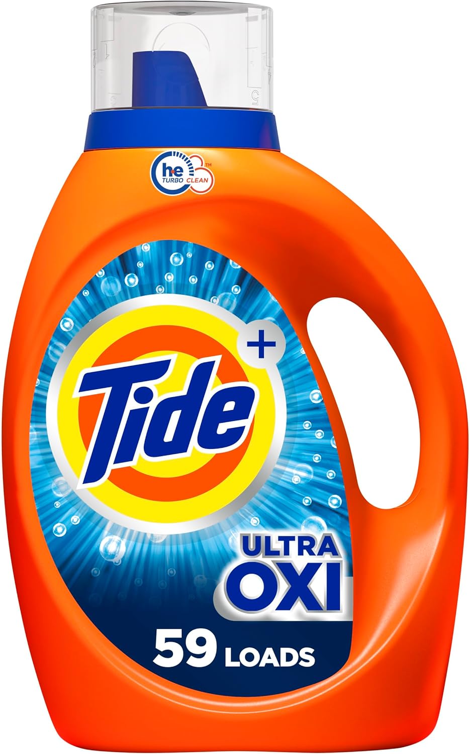 Tide Ultra Oxi Liquid Detergent, 59 Loads, 92 Fl Ounce