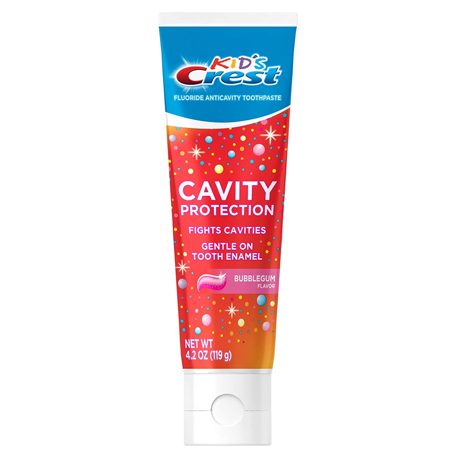 Crest Kid's Cavity Protection | Bubblegum | 4.2 Oz | Pack of 3