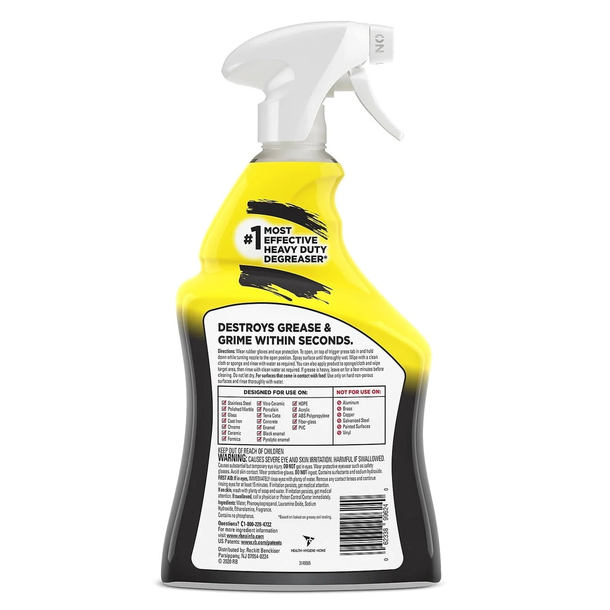 Easy Off Cleaner Degreaser Heavy Duty | 32 Oz (946ml)