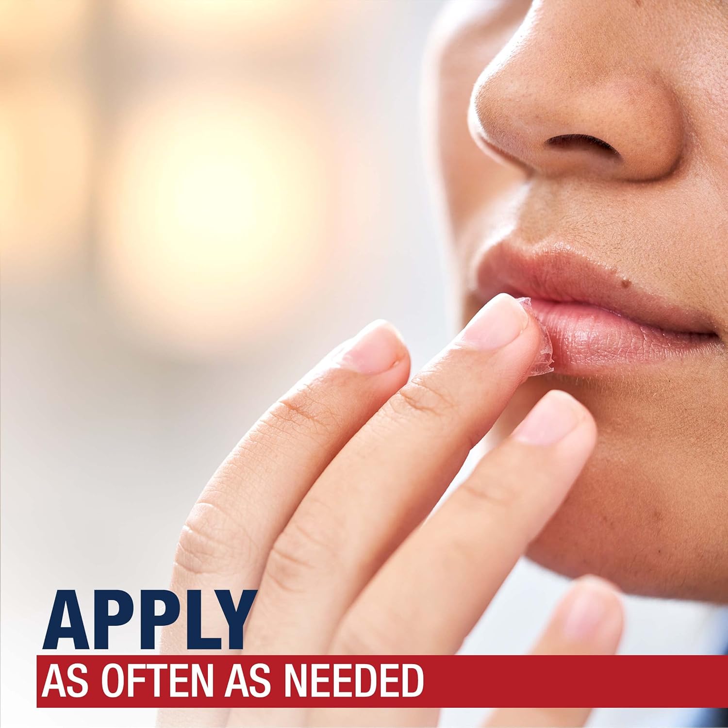 Aquaphor advanced therapy healing ointment can be applied as often as needed. 