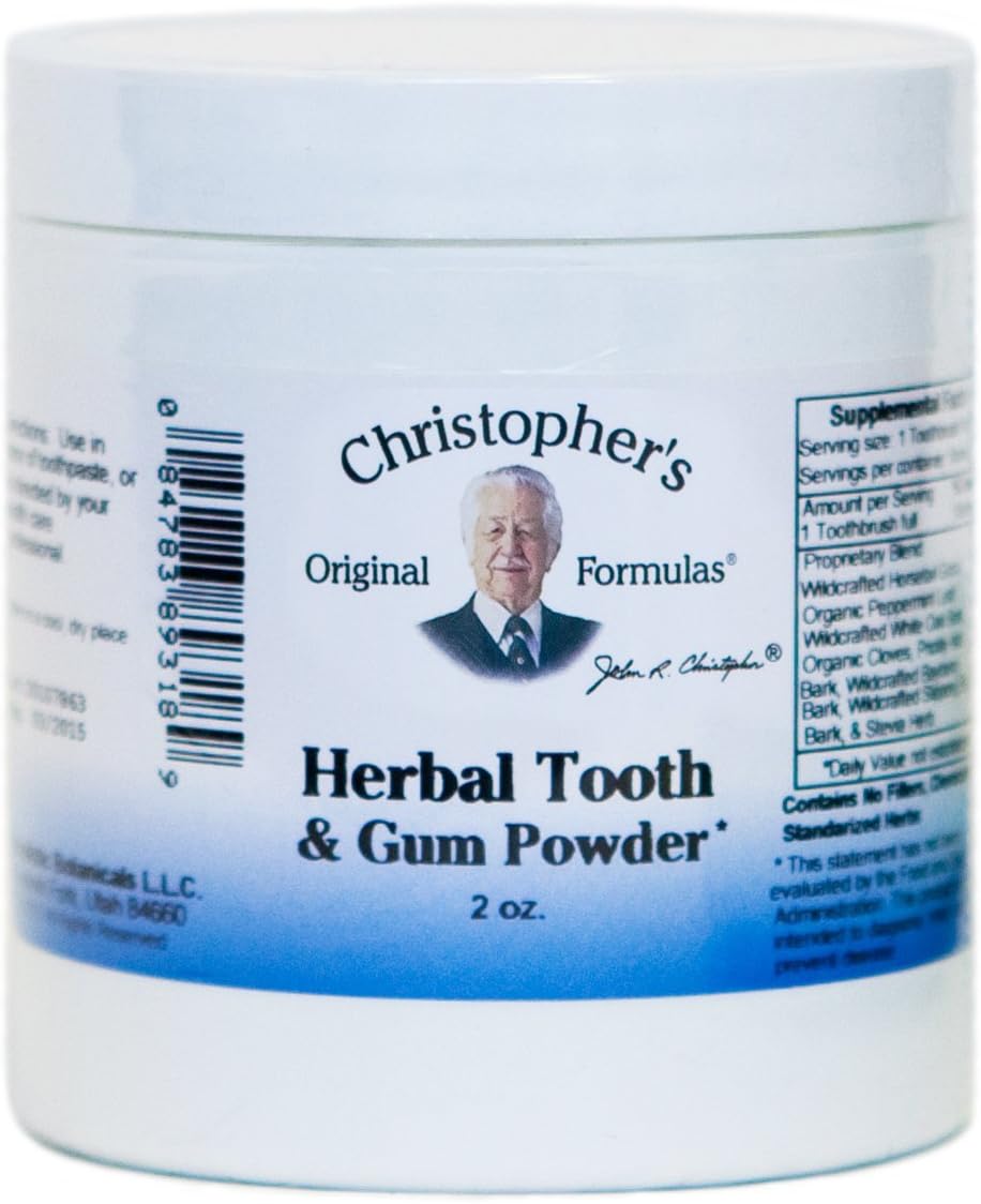 Christopher's Original Formulas Herbal Tooth and Gum Powder