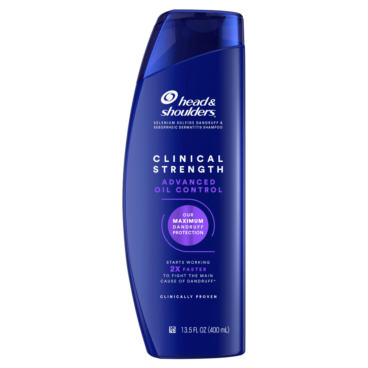 Head & Shoulders clinical strength advanced oil control dandruff protection - works 2x faster to fight the main cause of dandruff. 