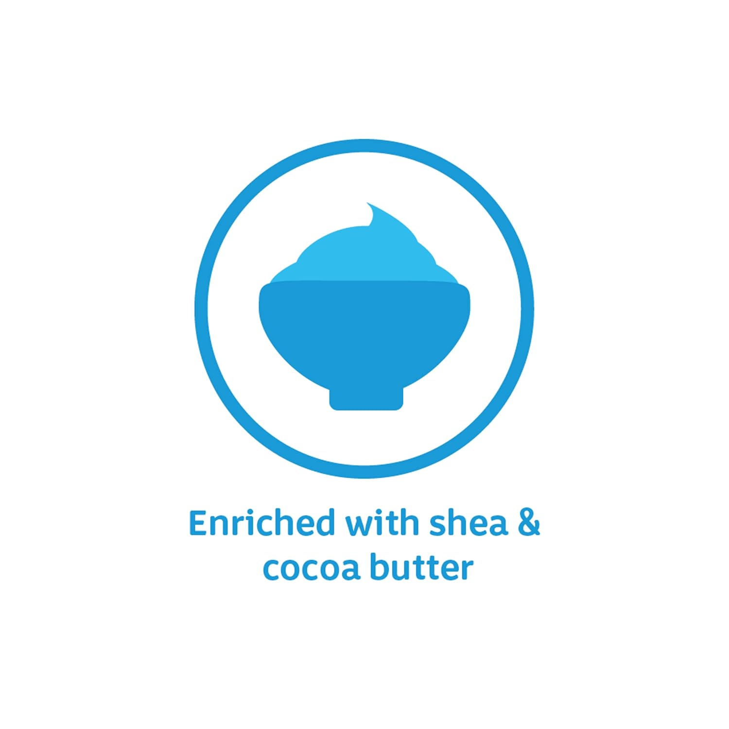 Johnsons baby oil gel is enriched with shea & cocoa butter. 