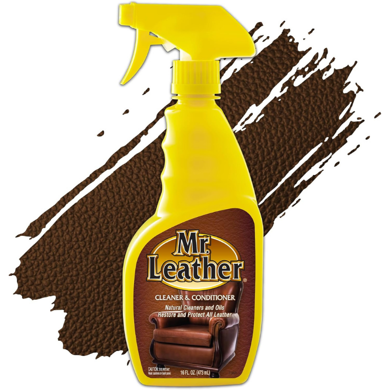 Mr Leather cleaner and conditioner, natural cleaners and oils, restore and protect all leather