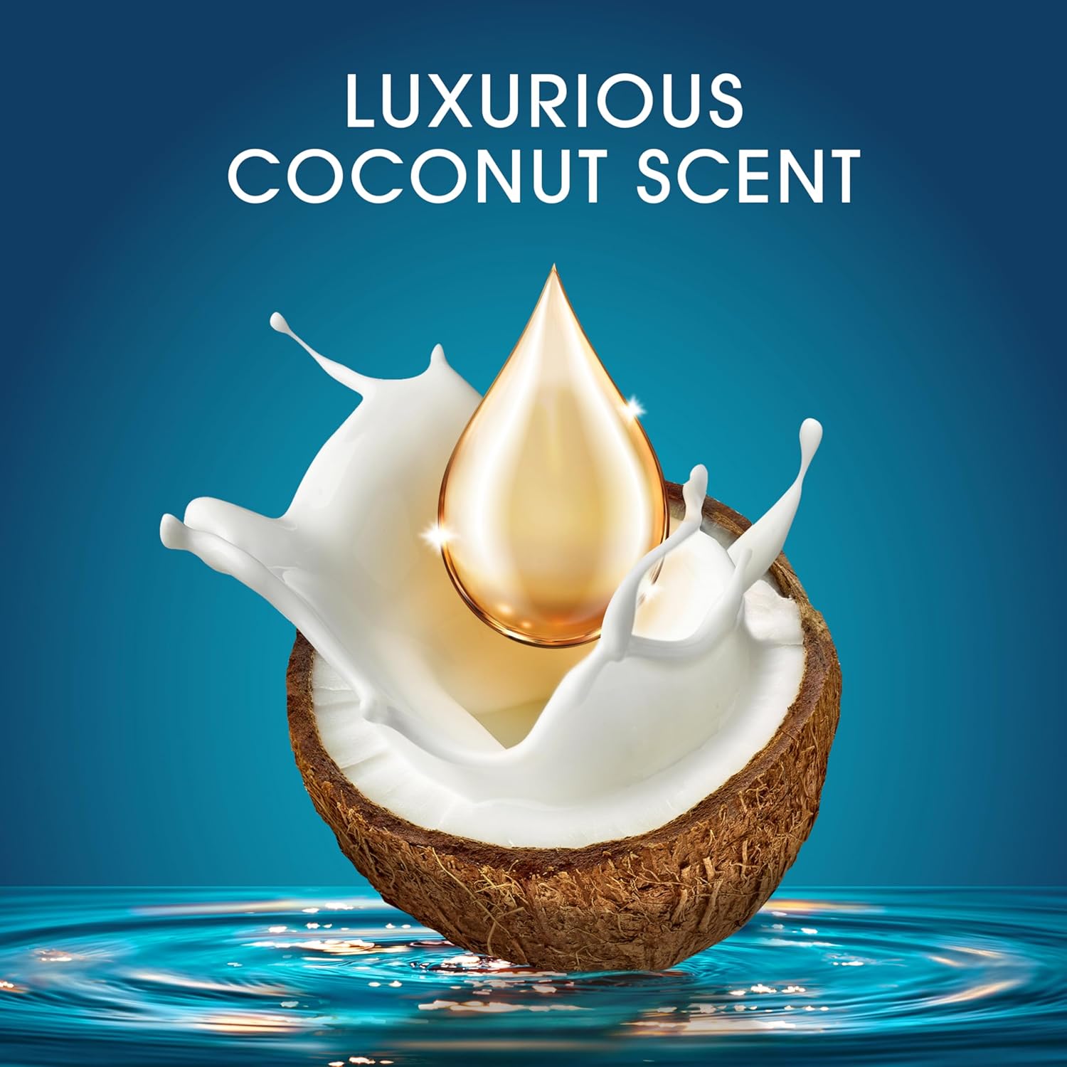 Royal oils conditioner with luxurious coconut scent. 